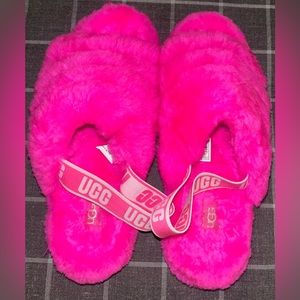 Hot Pink UGG Slippers